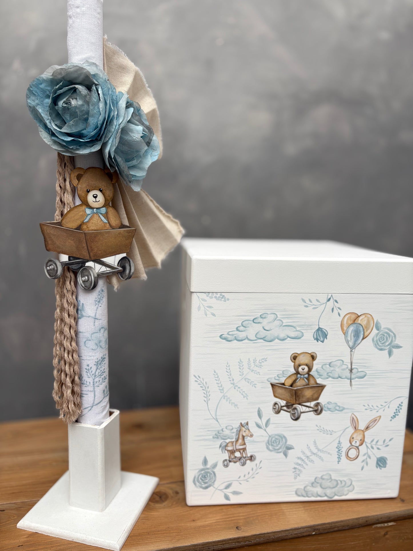Σετ βάπτισης teddy bear