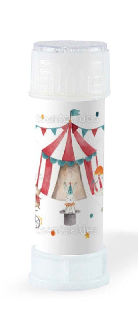 Προσκλητήριο βάπτισης αγόρι τσίρκο TS414