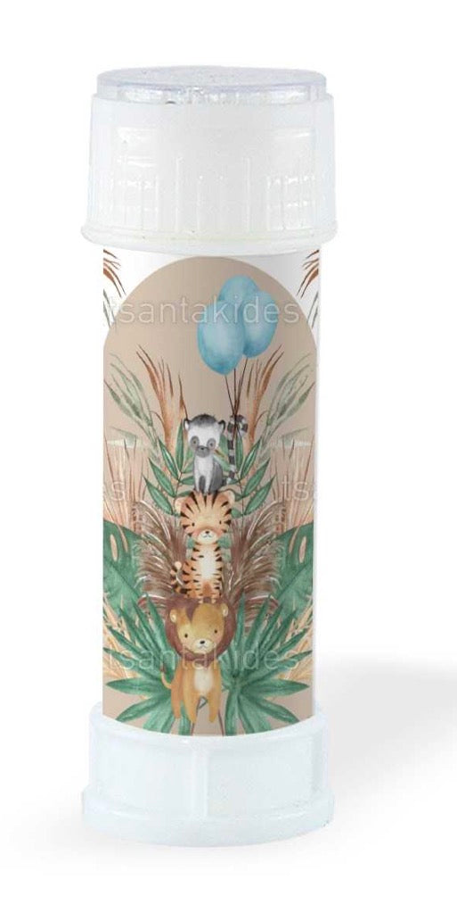 Προσκλητήριο βάπτισης Boho safari jungle TS750