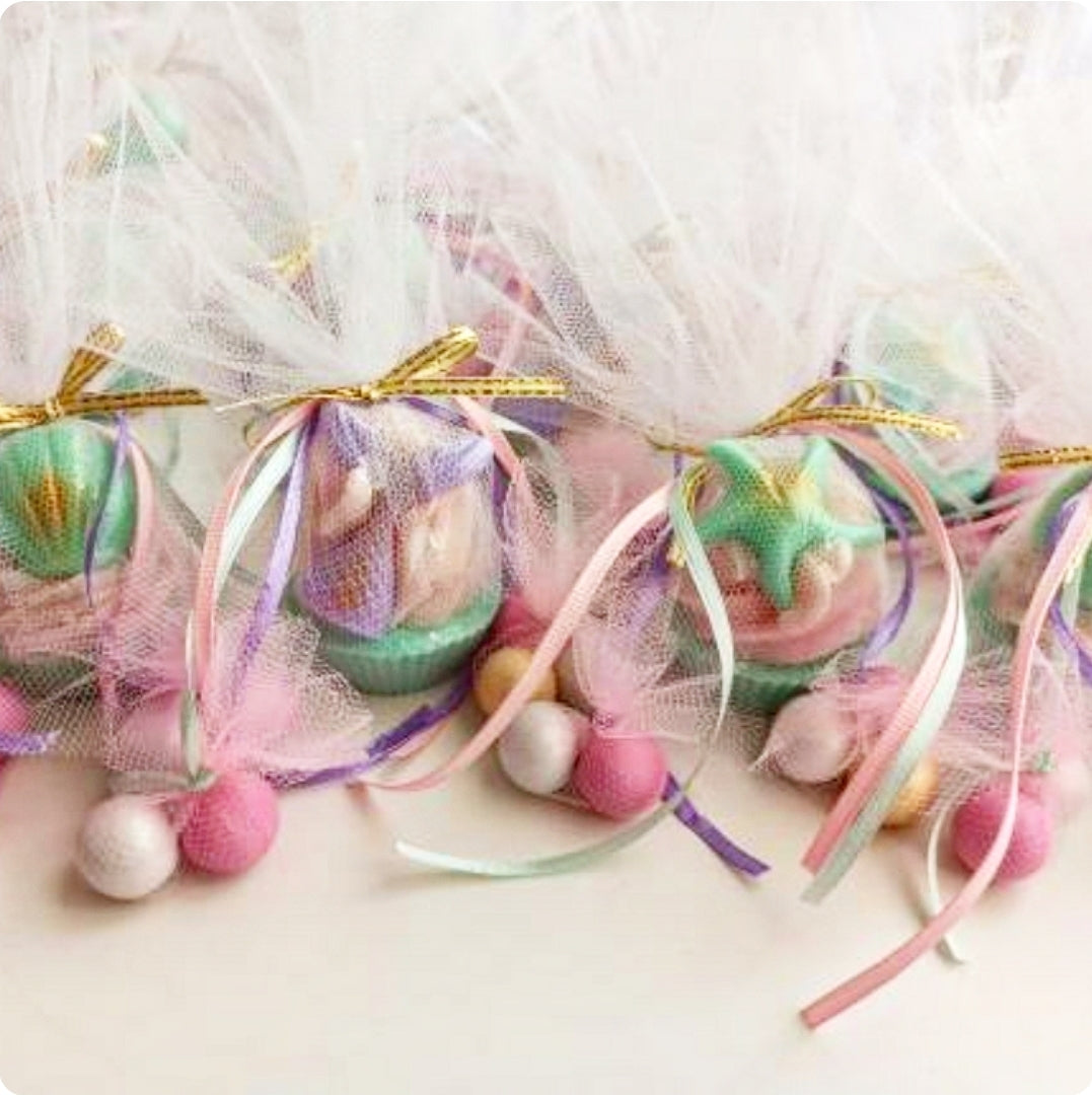 Μπομπονιέρα σαπούνι cupcake