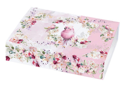 Pink floral parrot TS761