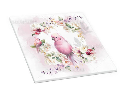 Pink floral parrot TS761