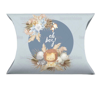 Προσκλητήριο βάπτισης αγόρι ζούγκλα TS553