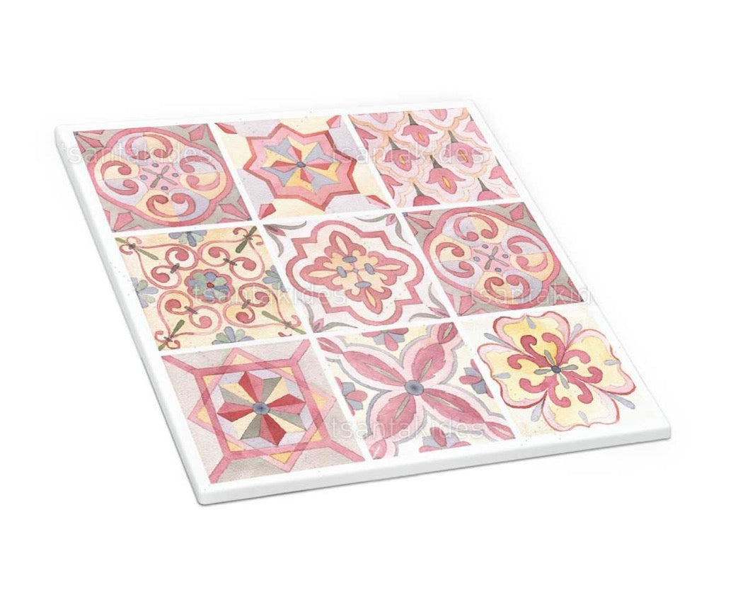 Pink Italian tiles TS775