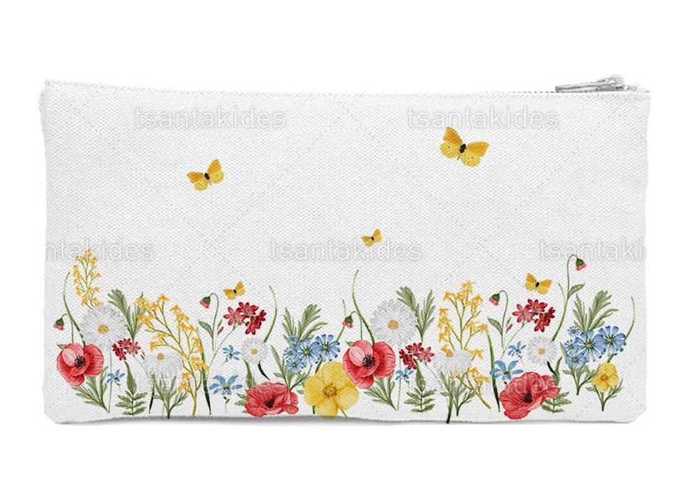 Προσκλητήριο red wild flowers TS779