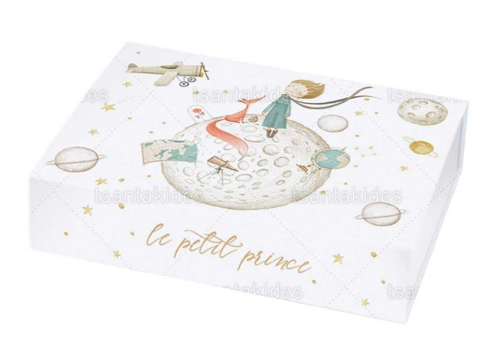 Προσκλητήριο βάπτισης αγόρι μικρός πρίγκιπας TS570