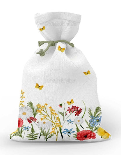 Προσκλητήριο red wild flowers TS779