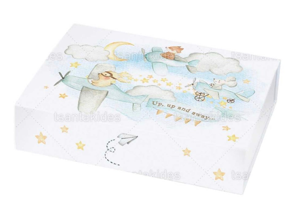 Προσκλητήριο βάπτισης αγόρι TS558