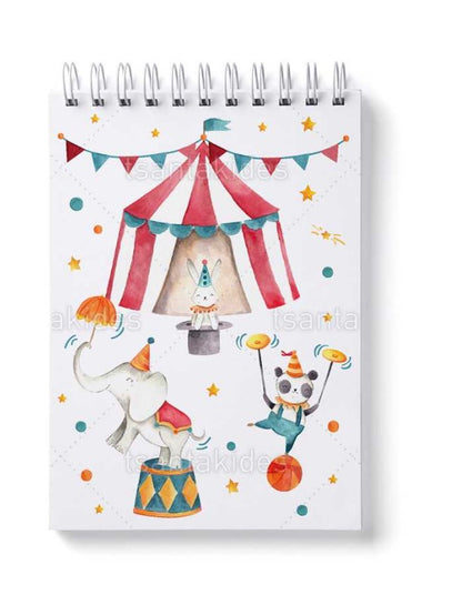 Προσκλητήριο βάπτισης αγόρι τσίρκο TS414