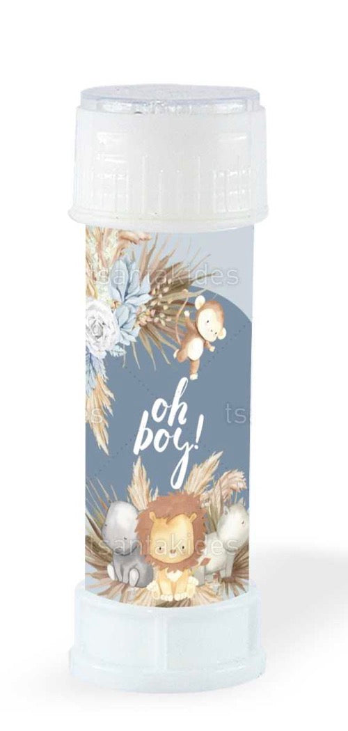 Προσκλητήριο βάπτισης αγόρι ζούγκλα TS553