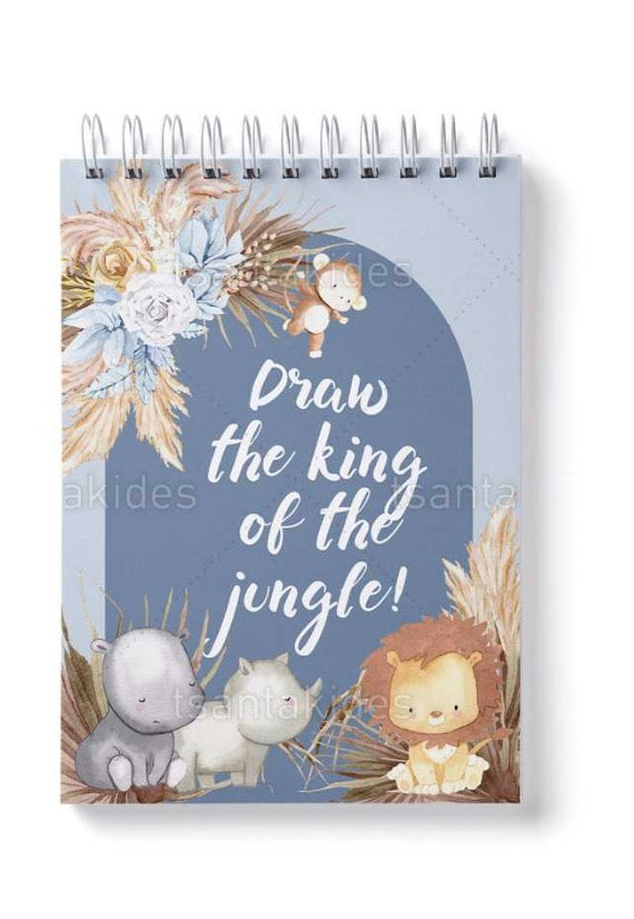 Προσκλητήριο βάπτισης αγόρι ζούγκλα TS553