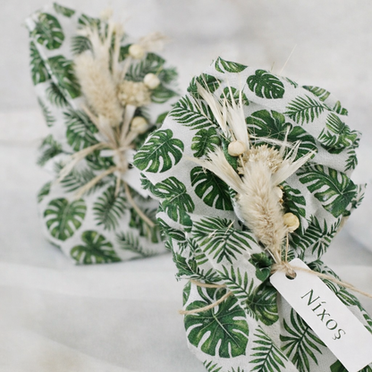 Μπομπονιέρα Tropical boho