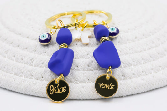 Μαρτυρικό μπρελόκ νονού -μπαμπά ΜΠ381