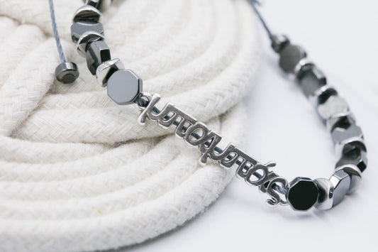 Μαρτυρικό βραχιόλι νονού -μπαμπά ΜΠ377