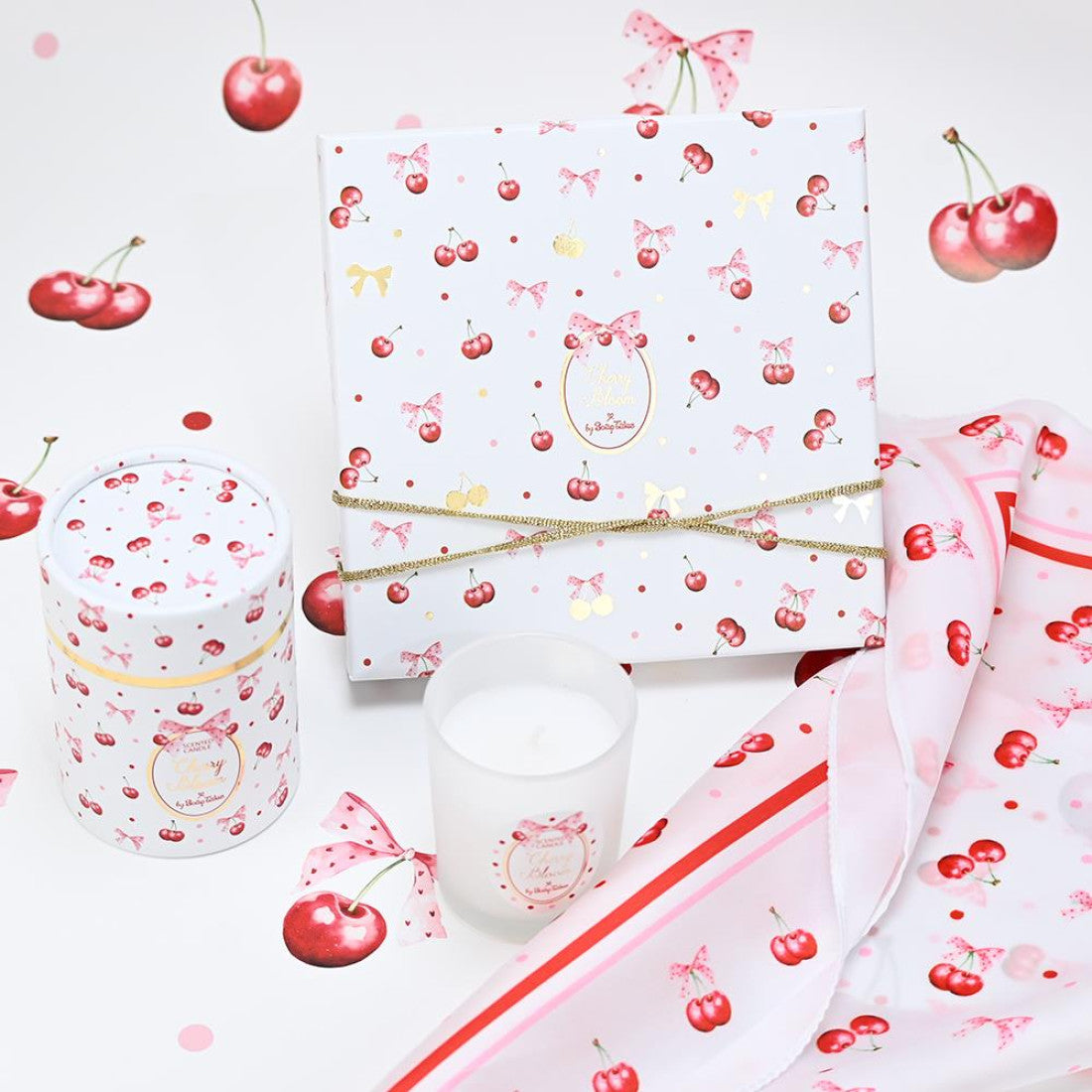 Μπομπονιέρες Cherry bloom soap tales