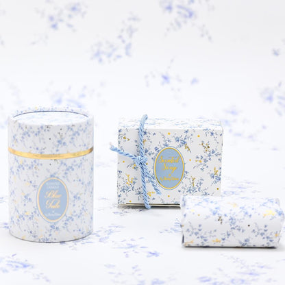 Μπομπονιέρες Blue toile soap tales