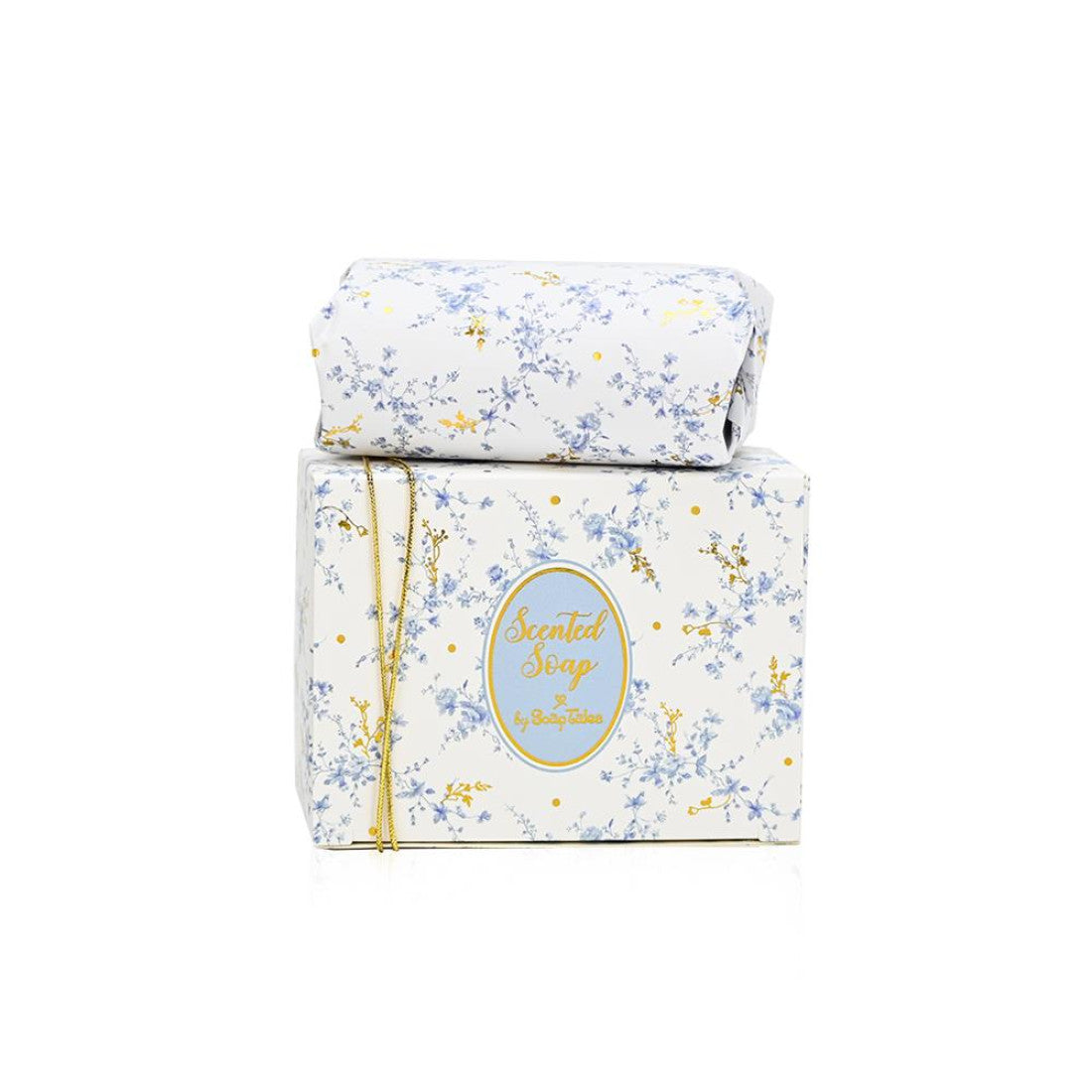 Μπομπονιέρες Blue toile soap tales