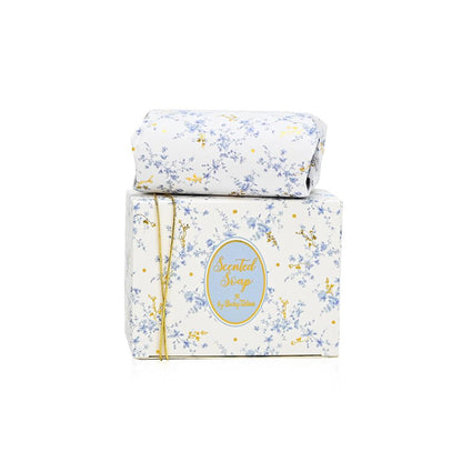 Μπομπονιέρες Blue toile soap tales