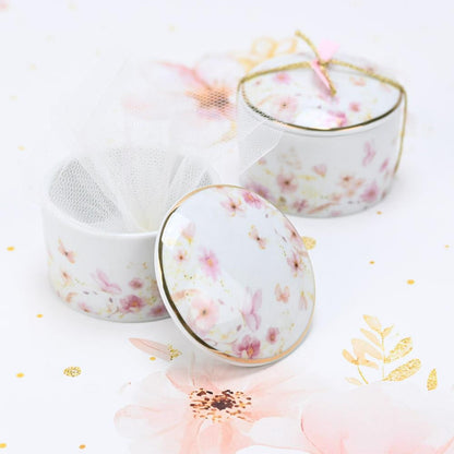 Μπομπονιέρες Pink blossom soap tales