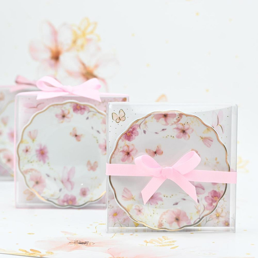 Μπομπονιέρες Pink blossom soap tales