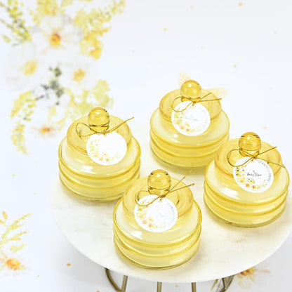 Μπομπονιέρες κερί flor