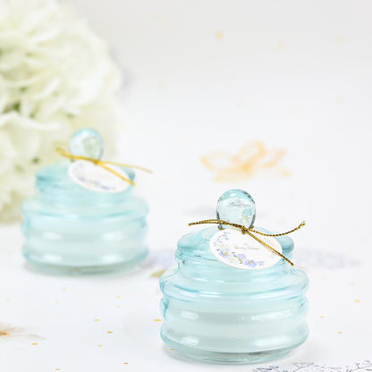 Μπομπονιέρες κερί flor