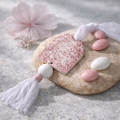 Μπομπονιέρα πήλινο διακοσμητικό