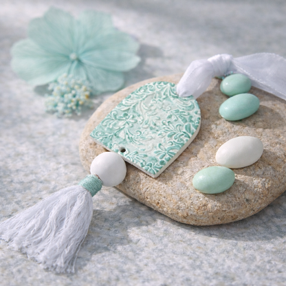 Μπομπονιέρα πήλινο διακοσμητικό