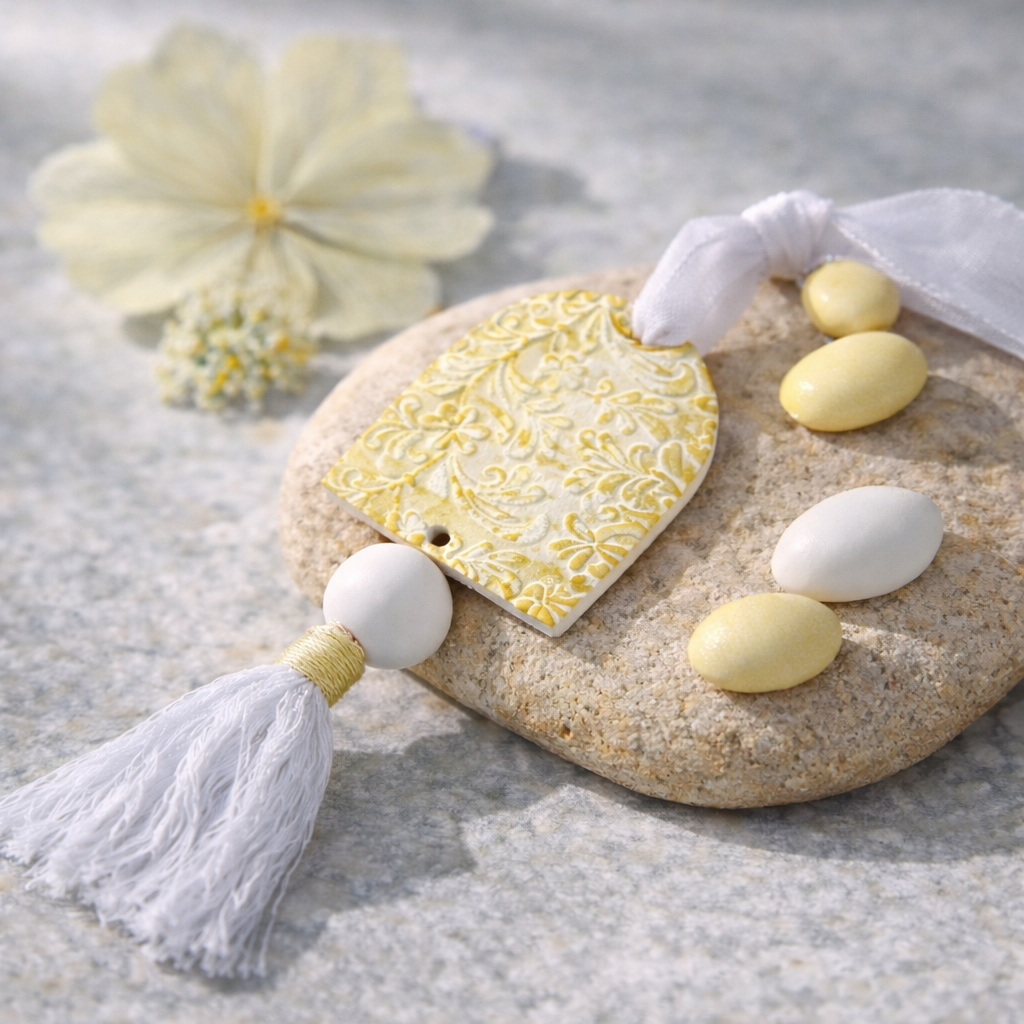 Μπομπονιέρα πήλινο διακοσμητικό