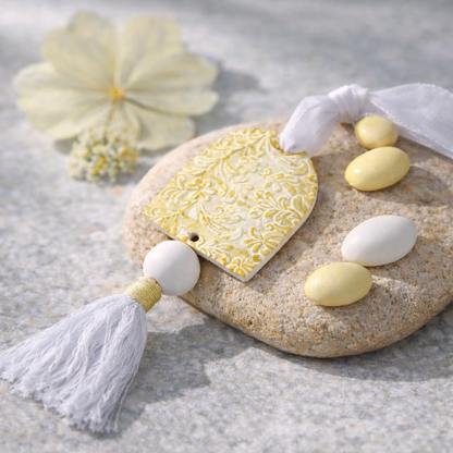 Μπομπονιέρα πήλινο διακοσμητικό