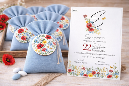 Μπομπονιέρα wild flowers